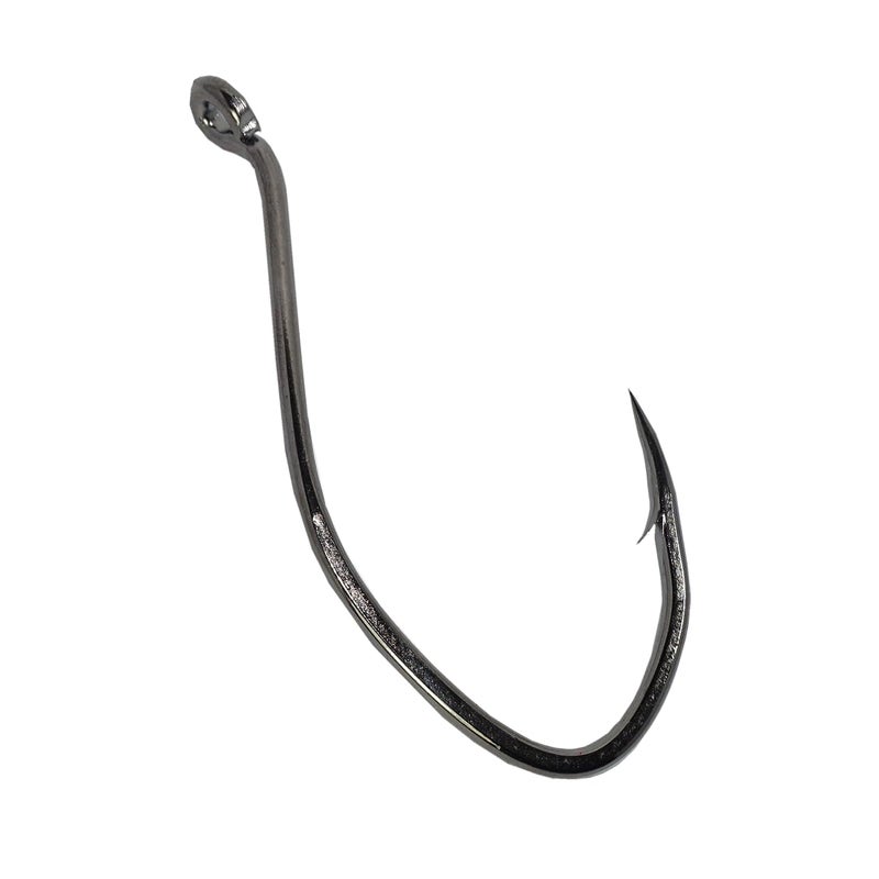 KUNSILANE Catfish Hooks Big River Bait Hooks 25Pcs,Live Bait Fishing Hook for Saltwater Freshwater,Catfishing Striper Flathead Carp Bass 10/0 - Image 2